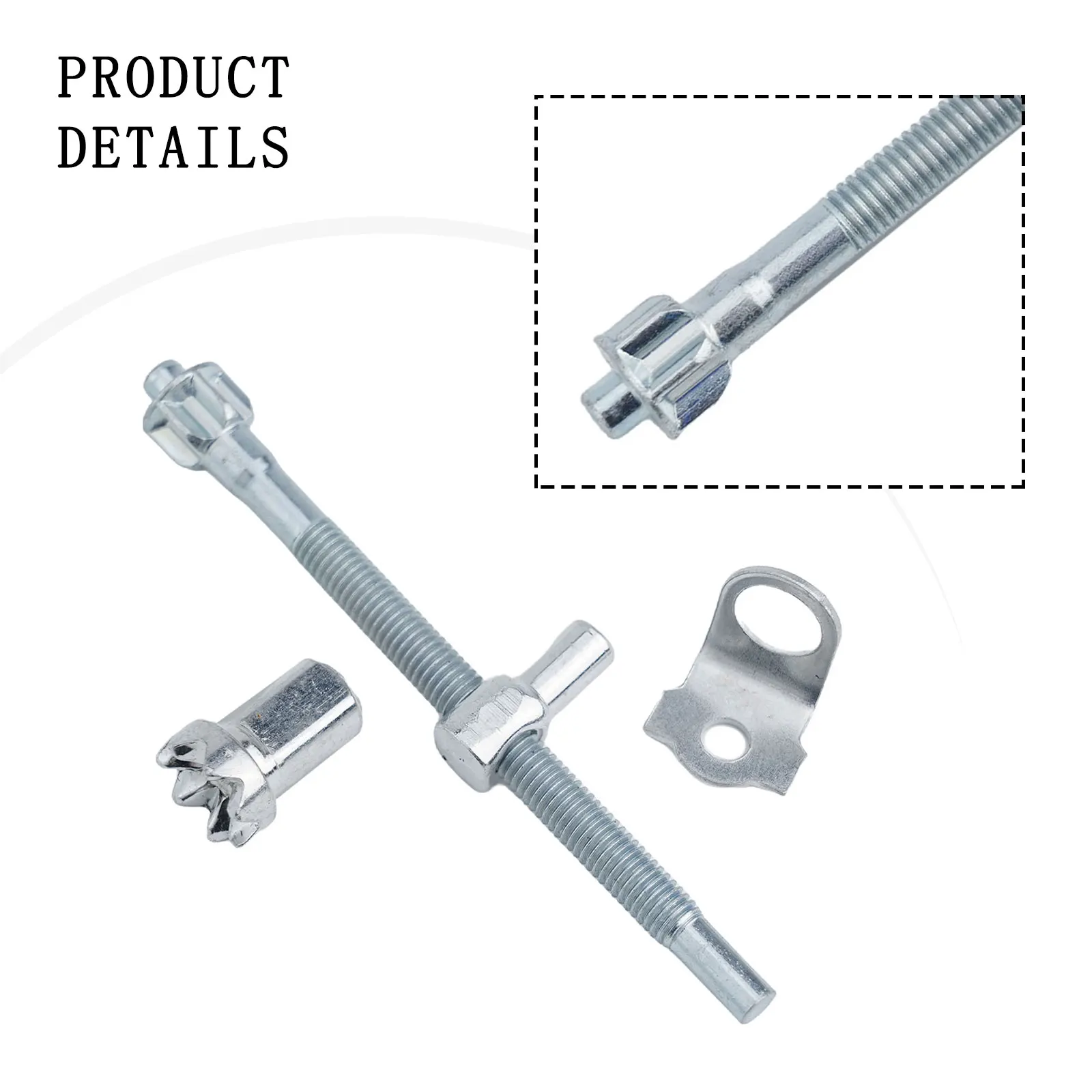 Nut Kit Adjuster Screw Chainsaw Adjuster For Adjusting Chainsaw Tension For Efficient Electric Saw Metal Chainsaw Parts