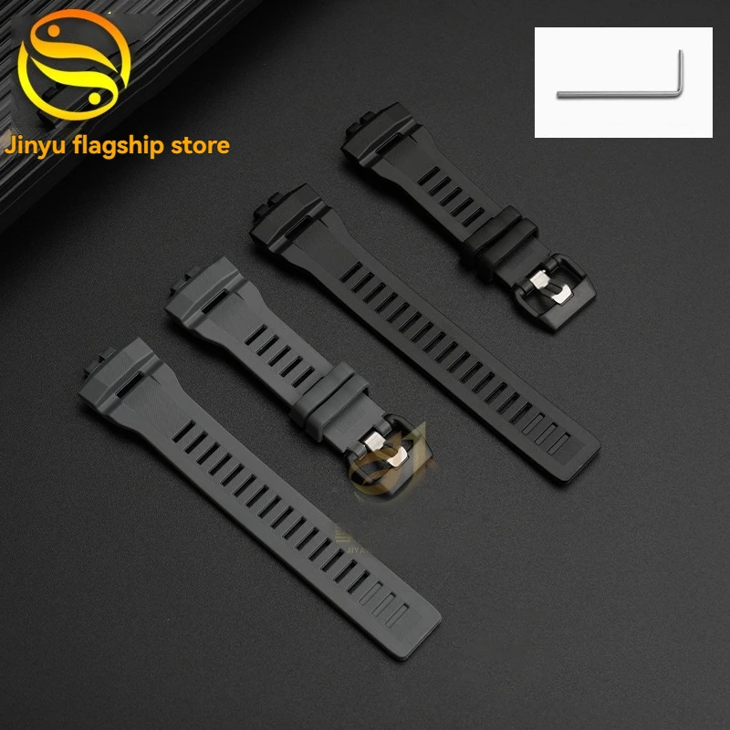 GBD 200 WatchBand Bracelet For G-SHOCK Casio GBD-200-1A GBD-200RD-4 Soft Silicone Strap Black Watch Belt Waterproof Sports Strap