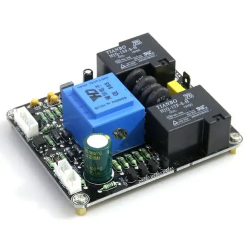 

Class A Power Amplifier Supply Delay Soft Start AMP Temperature Protection Board