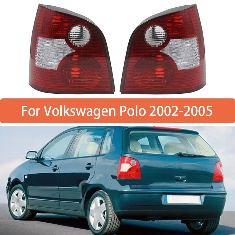 

1Pc Tail Lamp For Volkswagen Polo 2002 2003 2004 2005 Rear Taillight Warning Light Reversing Light