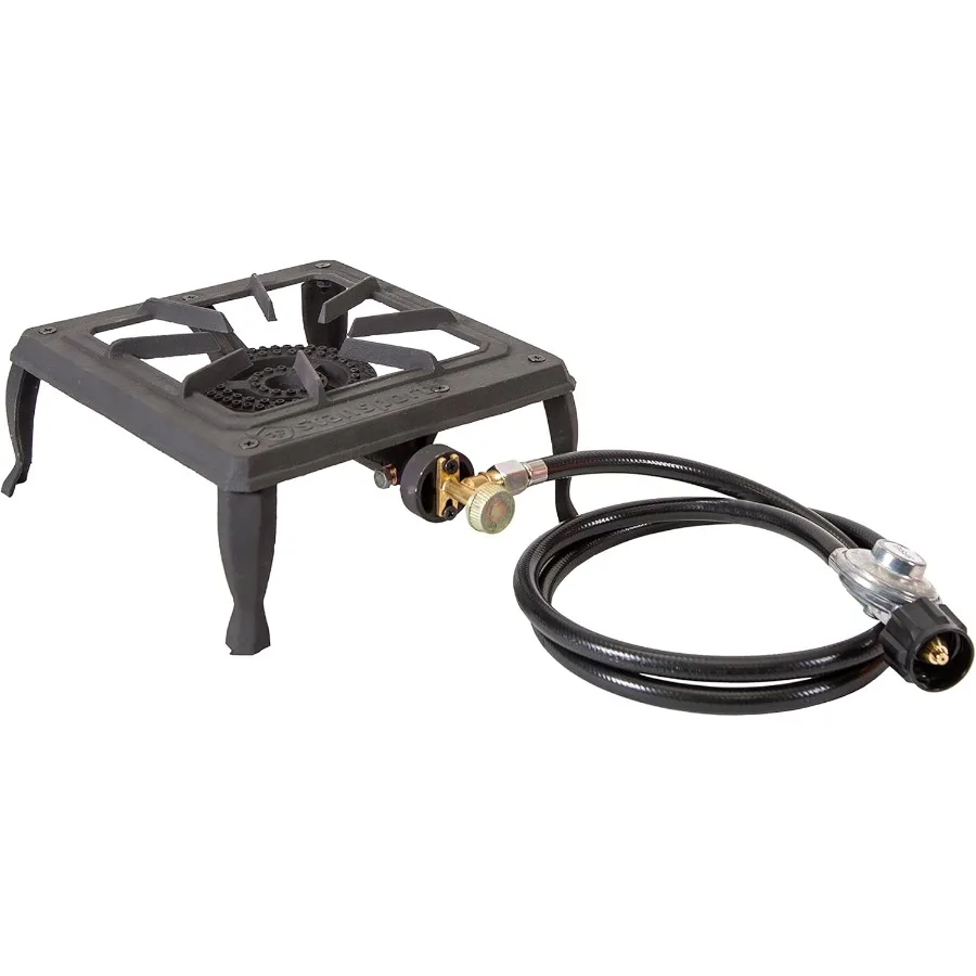 

Cast Iron Portable Camping Stove for Outdoor Cooking Lightweight and Durable Design with Efficient Heat Distribution Ideal for