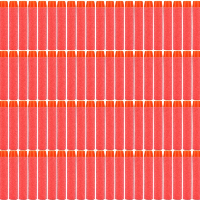YRed Solidne Kulki z Okrągłą Główką 7,2 cm Do Blasterów Serii N-strike Elite, Piankowe Strzałki EVA, Akcesoria do Zabawek dla Dzieci