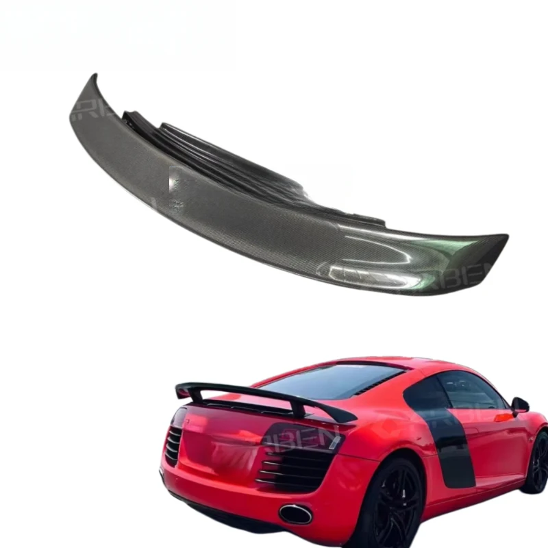High Quality Carbon Trunk Spoiler Fit for R8 2016-2019 Auto Upgrade Parts