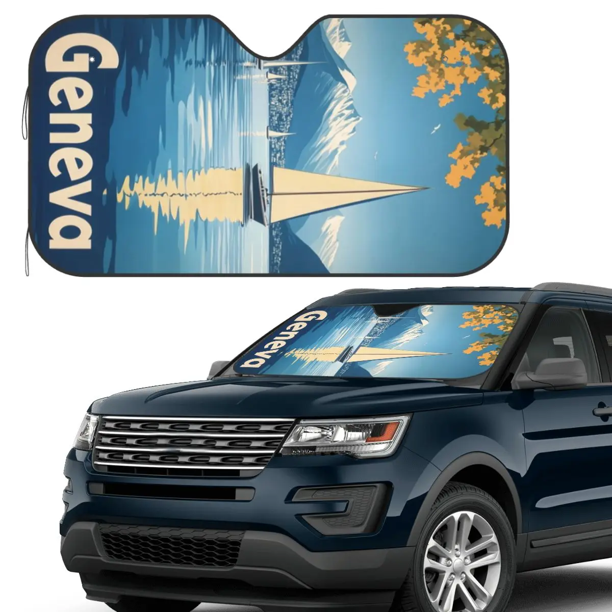 

Discover The Enchanting Allure Of Geneva Sunshade Windscreen Car Front Windshield Window Sun Visor Accessories Covers