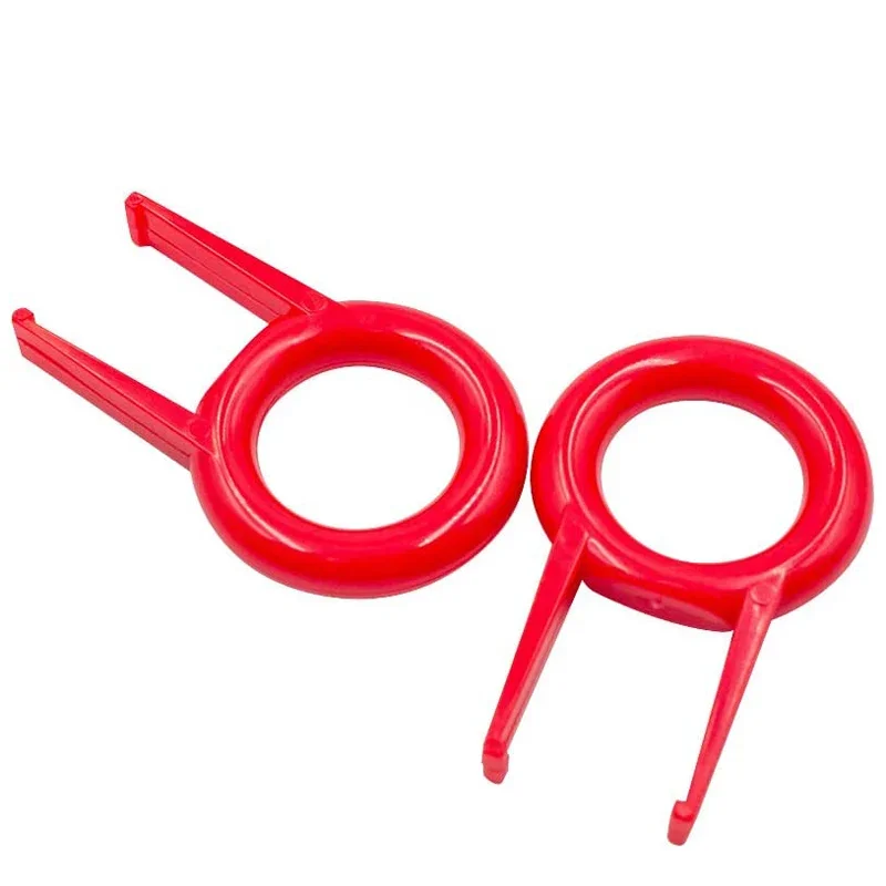 Red Color Plastic Keycap Remover Key Puller For Mechanical Keyboard