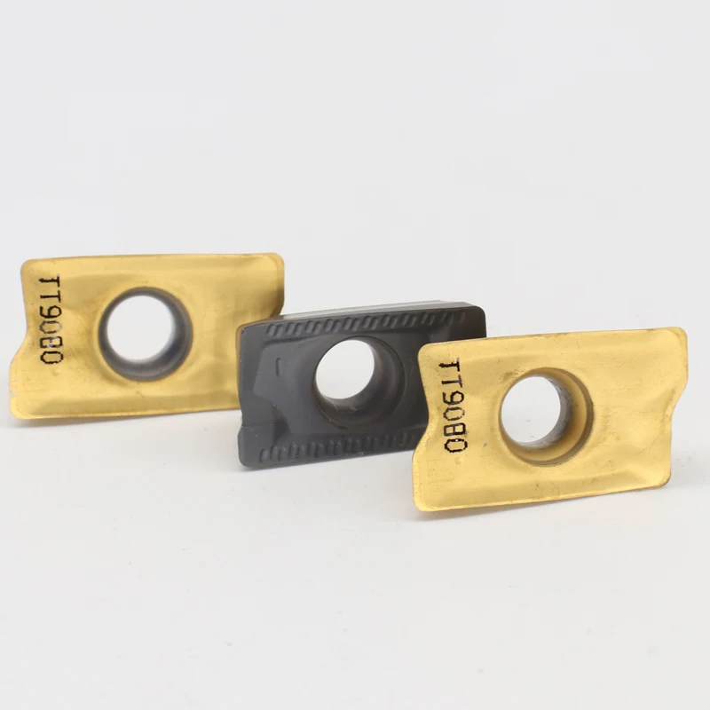 APKT1604 PDER TT9080 / IC928 inserto in metallo duro per fresatura parti del tornio utensile per fresatura APKT 1604 lama per tornitura