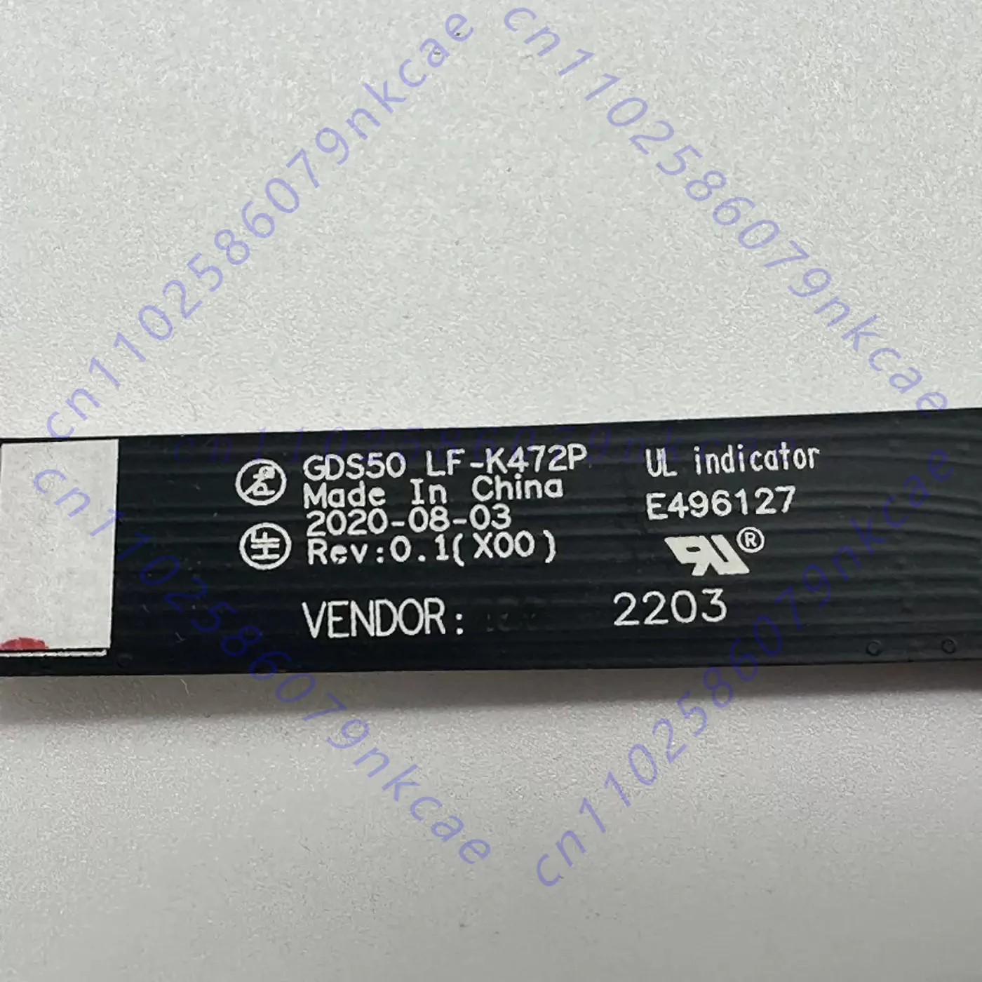 For DELL Alienware X15 R2 camera line IR infrared camera cable 0HT48D