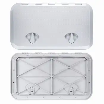 ABS甲板檢修艙蓋,防水,防紫外線,防滑,適用於船舶、遊艇、房車,24吋x14吋 6 最佳銷售 海洋艙口 - №1