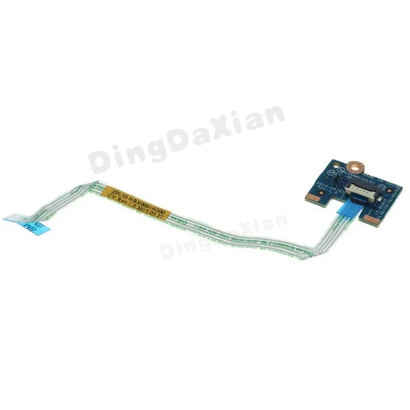 D+New Replacement Laptop Power Button Board Cable For HP Probook 440 450 455 470 G2 LS-B181P NBX0001N200
