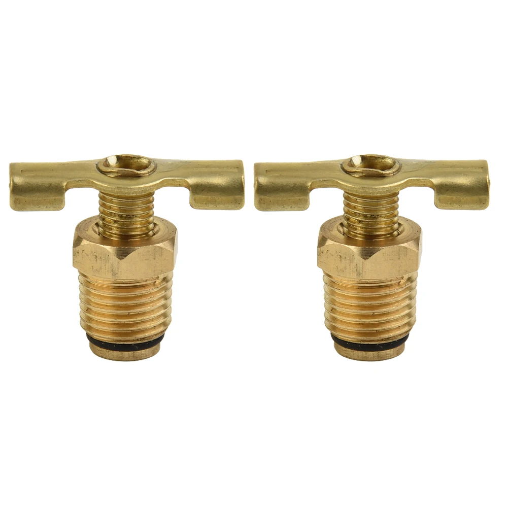 For Drainage Solution Effective Drainage Solution Brass Drain Valve Valve Maintenance Simple Maintenance User-friendly Design