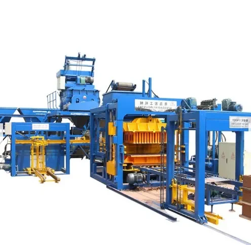 Concrete Cement Solid Brick Block Making Machine brick machine making automatic
