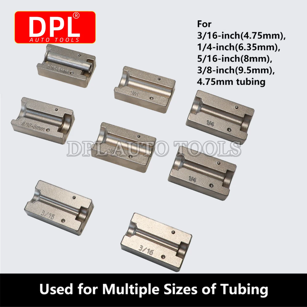 45 Degree Professional Brake Line Flaring Tool Kit for Single, Bubble, and Double Flares, 3/16\