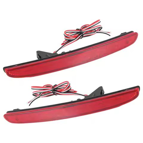 Best Car LED Rear Bumper Fog Lamp Brake Light Dynamic Turn Signal Reflector For Honda Civic Type R 2016-2018