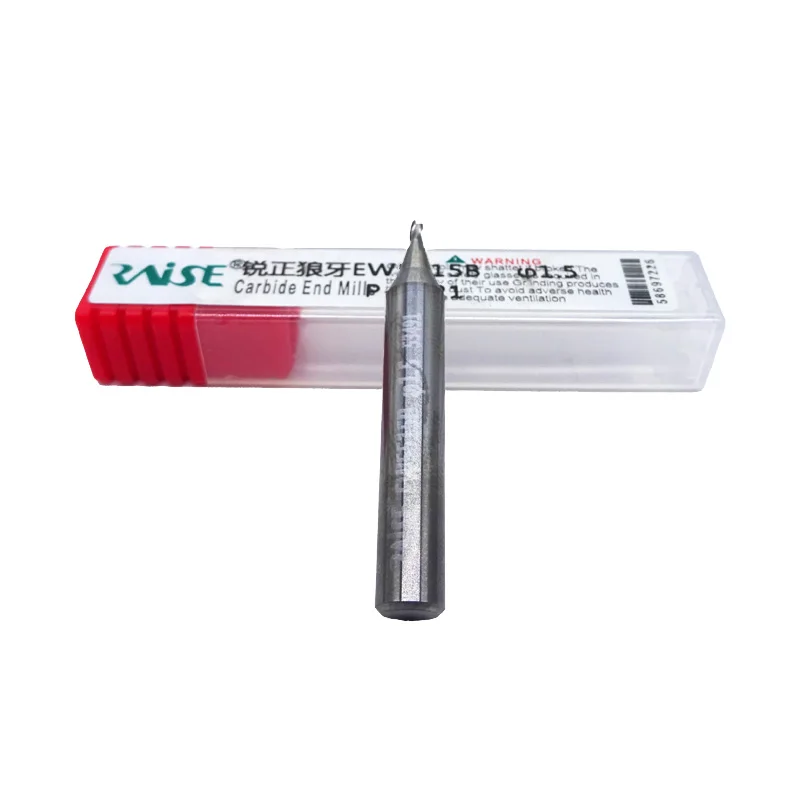 Raise Carbide End Mills 1.5/2/2.5mm/95° Cutter Resistant to Breakage for Wenxing DEFU JZ Goso 368A 998A Models Locksmith Tools