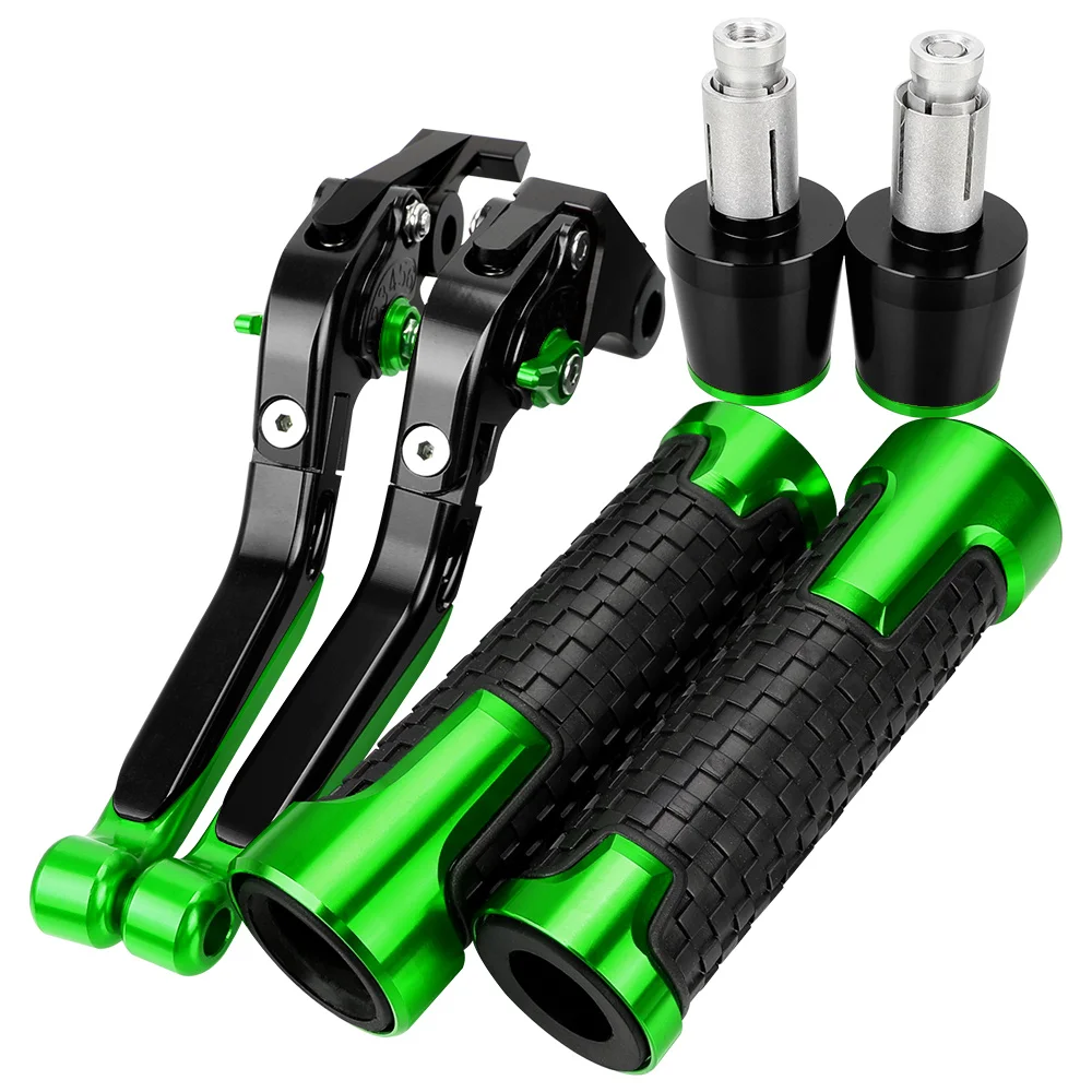 

For Kawasaki ZX 7R ZX7R 1989-2003 Motorcycle Aluminum Adjustable Brake Clutch Levers Handlebar Hand Grips Ends NINJA ZX7RR ZX-7R