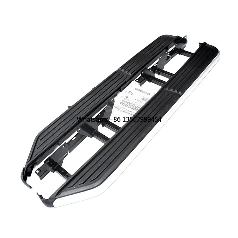 

Modified Bumper Guard with Fixed Side Footrests for Land Rover Discovery 3 4 Aluminum Trim