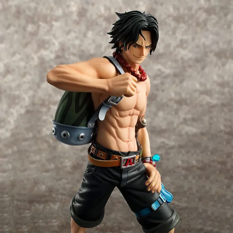 Megahouse P.O.P ONE PIECE PORTGAS.D.ACE-figuras de acción de PVC para niños, modelo nuevo y Original de Anime