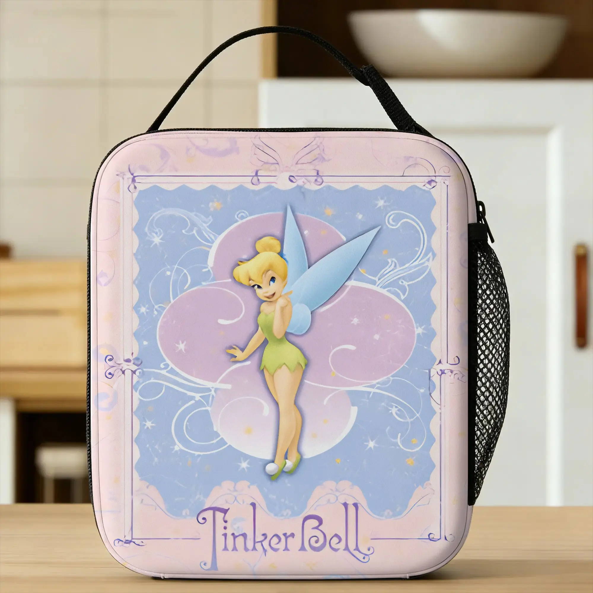 Сумка для обеда Tinker Bells для мужчин, ланч-бокс с графическим дизайном, повседневная сумка-холодильник для пикника, портативная термосумка для обеда из оксфордской ткани