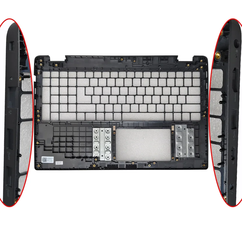 Imagem -04 - para Dell Latitude 3540 E3540 Lcd Tampa Traseira 03jw02 Moldura Frontal Nós Teclado Superior Base Inferior do Laptop 0xf4g1 Novo Case