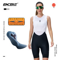 BCBE Women Cycling Bib Shorts 7 Hours Elastic Interface Pad Cycling Shorts Slim Fit Road Bicycle Tights Pants Culotte Ciclismo