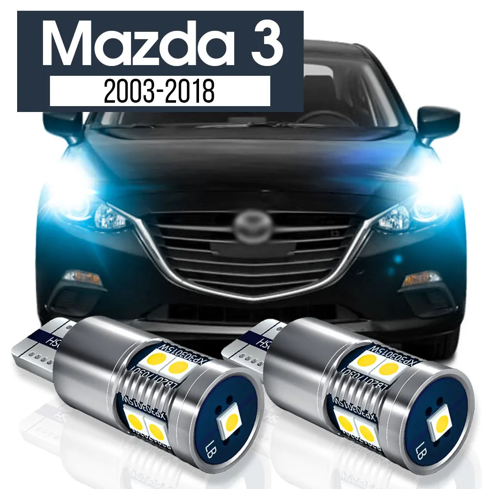 

2pcs LED Parking Light Clearance Lamp Accessories Canbus For Mazda 3 BK BL BM BN 2003-2018 2008 2009 2010 2011 2012 2013 2014