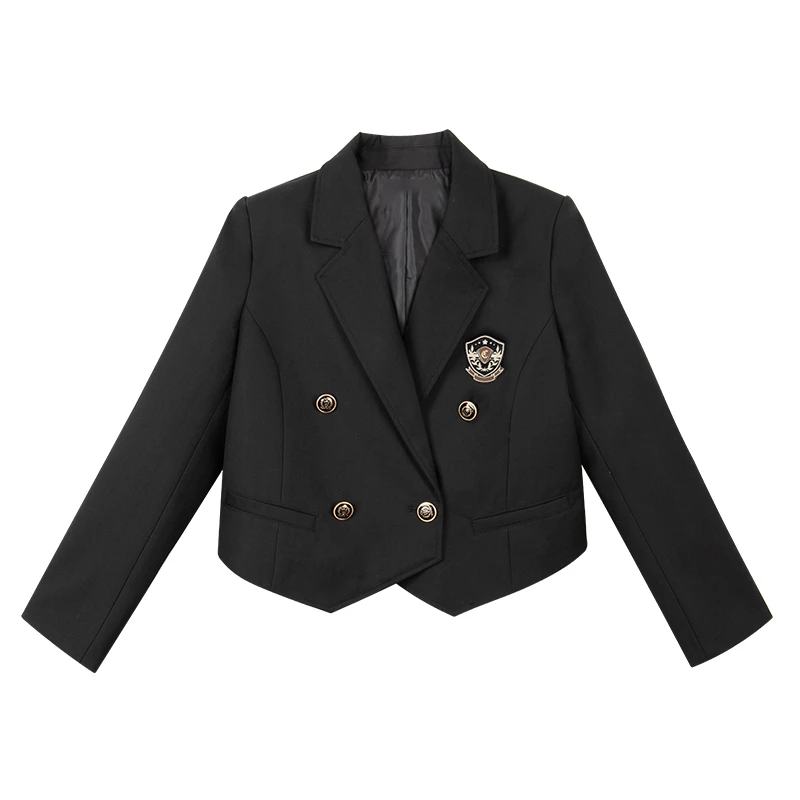 JK Áo Blazer Nữ Cách Học Sinh Viên Mỏng Tất Cả Trận Đấu Khoác Tay Dài Áo Khoác Ngoài Điện Đơn Thời Trang Kaki Đỏ