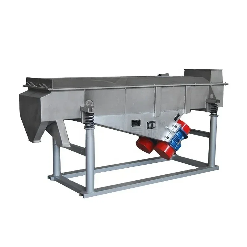 New Type Mobile Vibration Screener Linear Sorting Sieve Machine for Wood Chips Sawdust