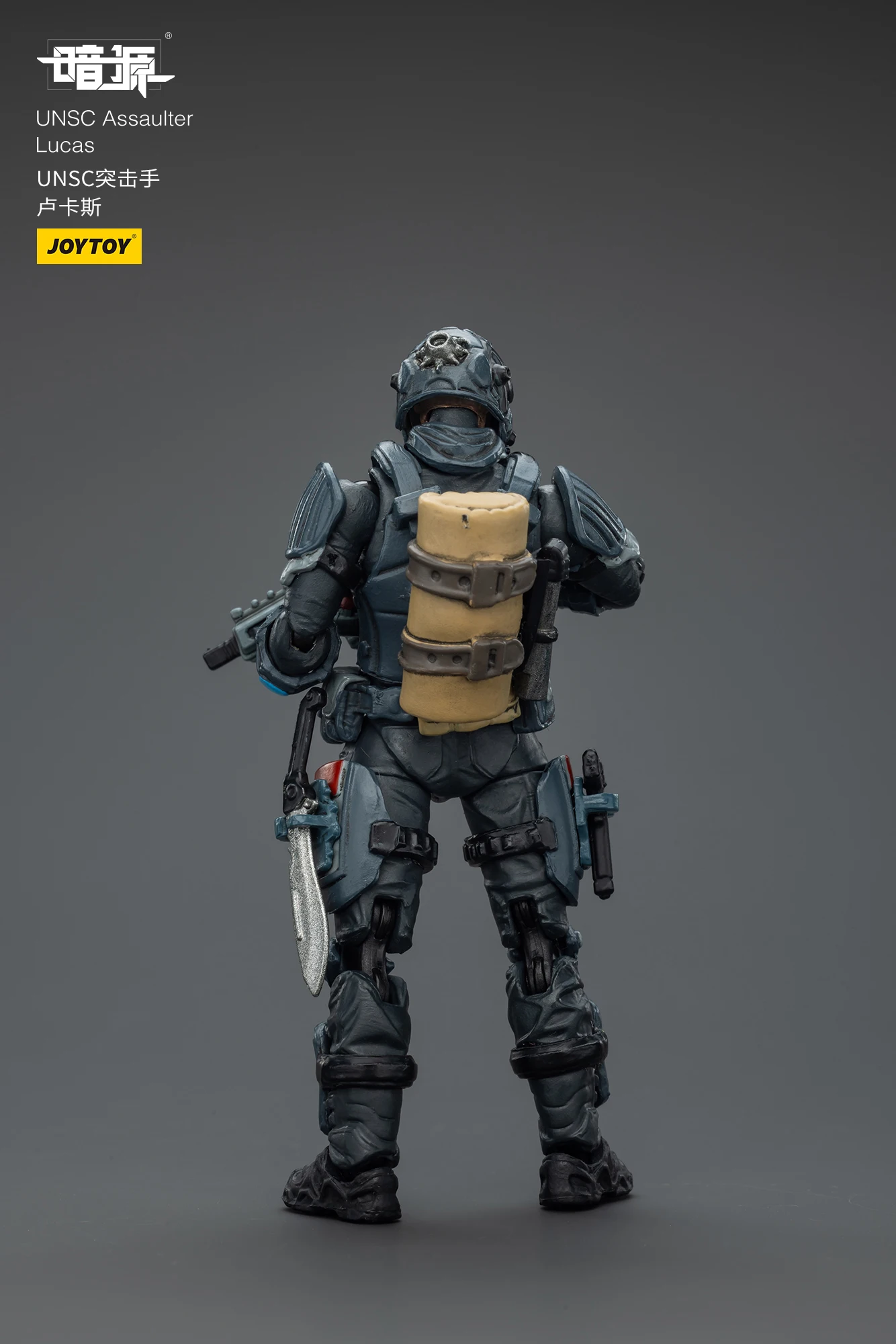 JOYTOY Dark Source UNSC Assaulter Lucas Action Figures Doll Collection Decoration Gift Original Model Collect Toys