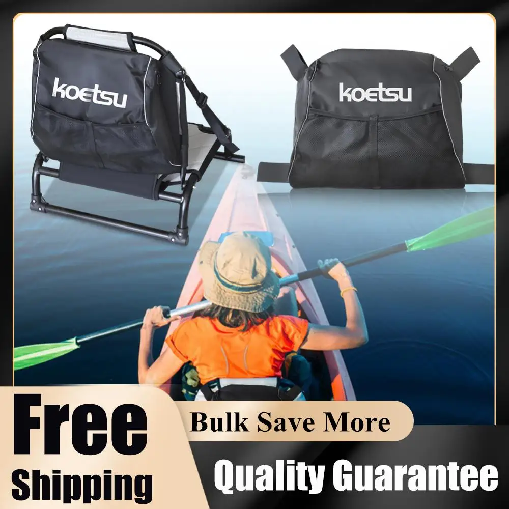 

Сумка-чехол для каякового кресла с ремнями, большая вместительная сумка для каяка с сетчатым карманом для использования на открытом воздухе