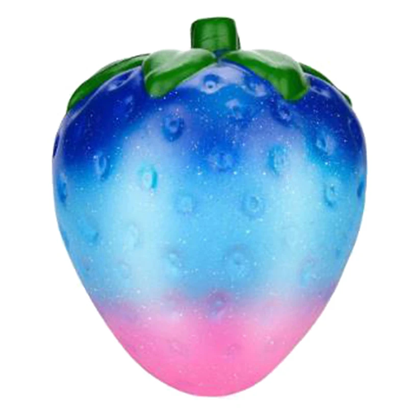 

Giant Jumbo Galaxy Strawberry Star Strawberry Slow Rising Stress Reliever Toys