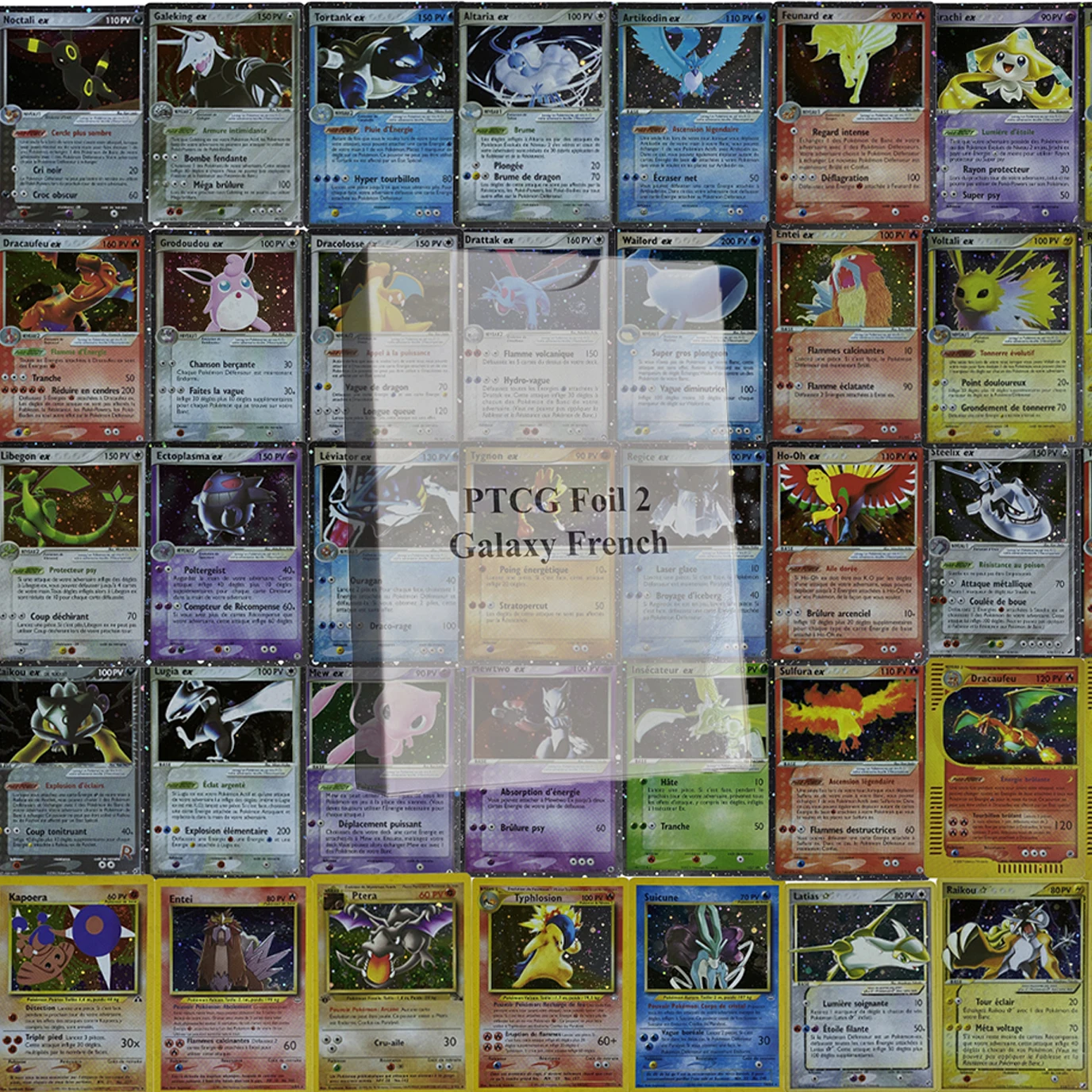 Model Kit Lugia - Caixa Completa com 55 Cartas PTCG