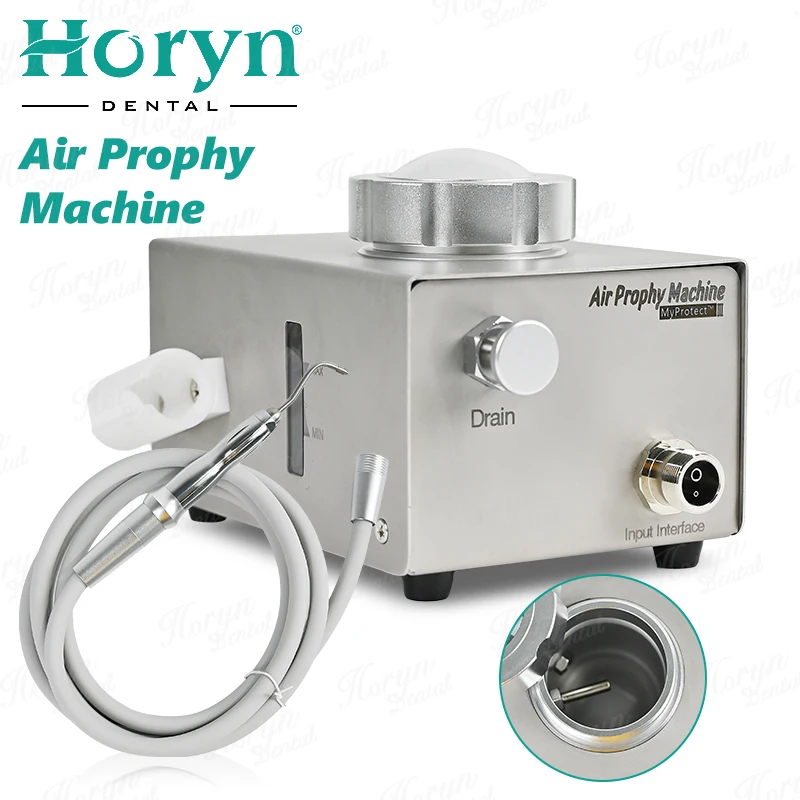 den tal Reinigung der Sandstrahlmaschine Polieren den tal Luftpoliergerät Ausrüstung Reinigung der Zähne für die Klinik