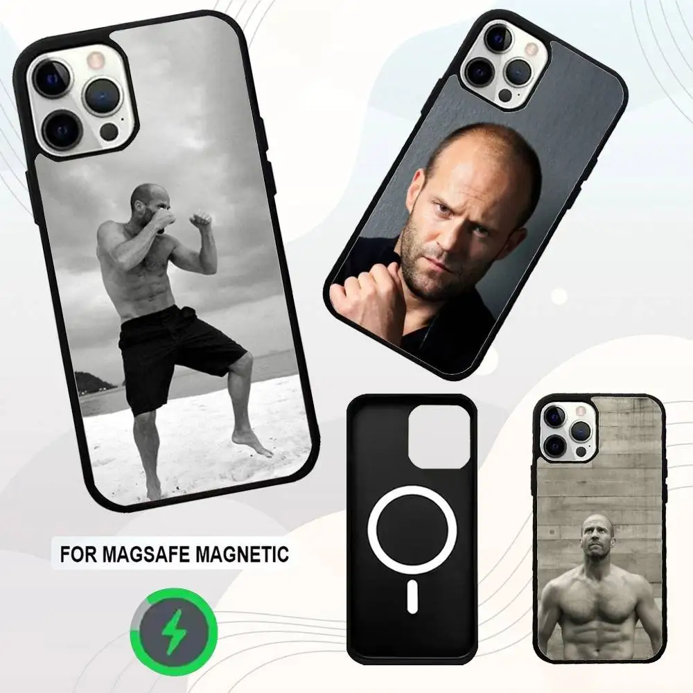 

Actor J-Jason Stathams Phone Case For iPhone 16e,16,15,14,13,12,11,Plus,Pro,Max,Mini Magsafe Magnetic Wireless Charging
