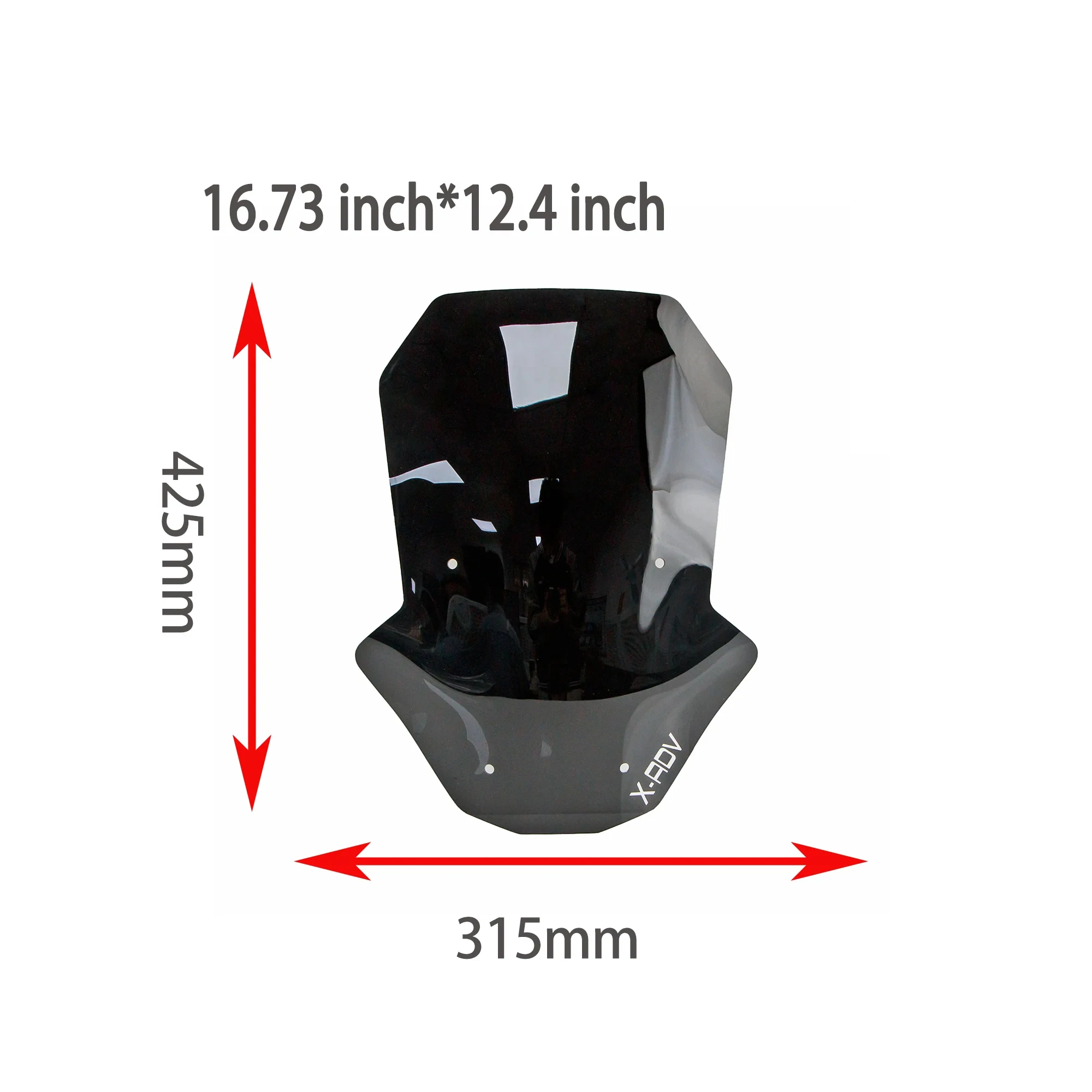 XADV750 2021 تعديل الزجاج الأمامي الشفاف لهوندا XADV 750 X-ADV750 XADV-750 2020 2019 2018 2017 #3