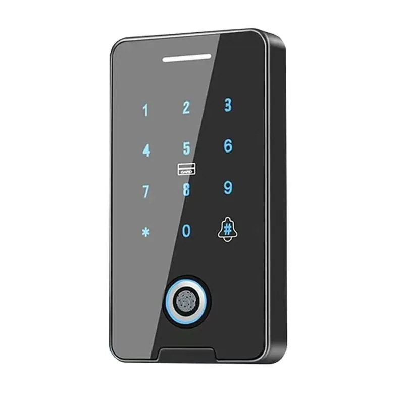 

Система контроля доступа AB11-Tuya с отпечатком пальца и RFID, умный дверной замок, электронный открыватель ворот, домашняя цифровая клавиатура, биометрический считыватель