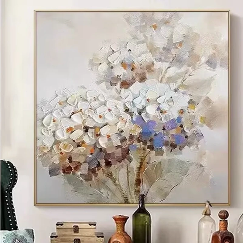High-End Living Room Sofa Background Decoration Painting Corridor French Hanging Painting Modern Hotel Bedroom Dining Room Sofa