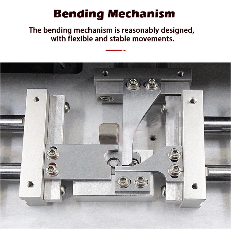 Automatic Pneumatic Wire Loop Wire U-shaped Semi-circular Arc Line Making Bending Machine for Metal Bending Circular Diameter