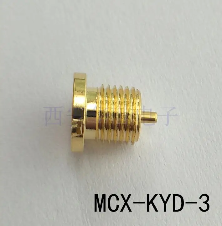 MCX-KYD-3 RF connector mcx-k female head threaded installation through the wall fixed socket mcx RF connector