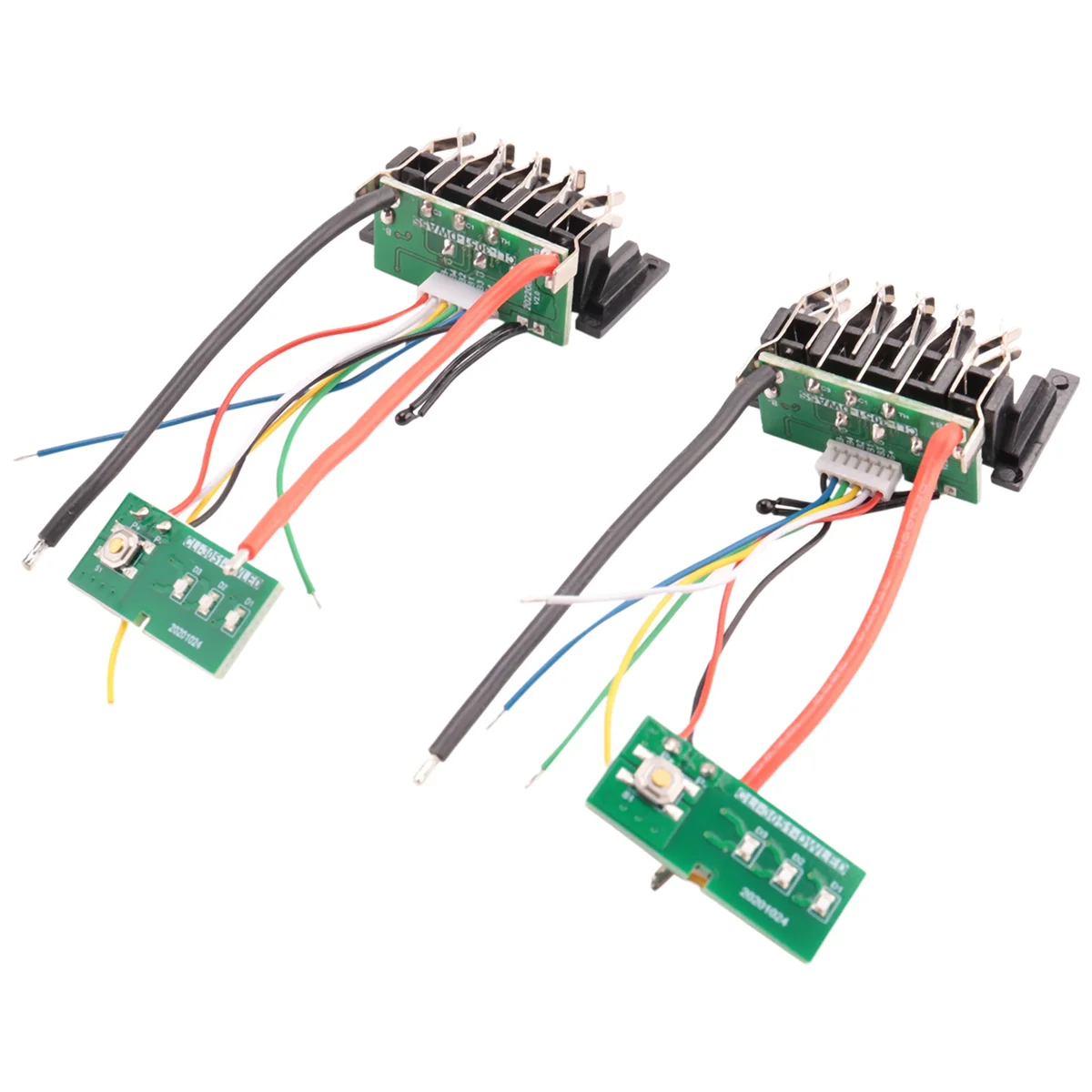 ABKM 2 шт. DCB200 литий-ионный аккумулятор PCB плата защиты от зарядки для Dewalt 18 В 20 В DCB201 DCB203 DCB204