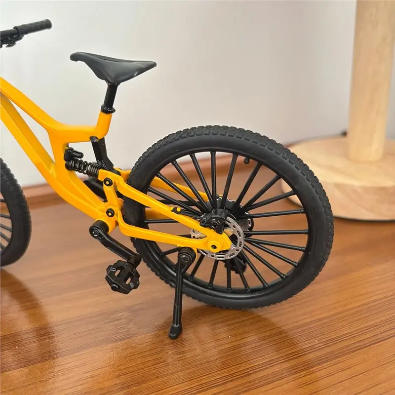 A63T-New Simulated Metal Die-Cast Mini Finger Mountain Bike Collectible Gift For Ages 14 And Up