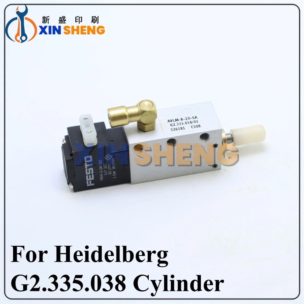 

Best Quality G2.335.038/01 AVLM-8-20-SA Cylinder solenoid valve Heidelberg SM52 front gauge paper cylinder solenoid Valve