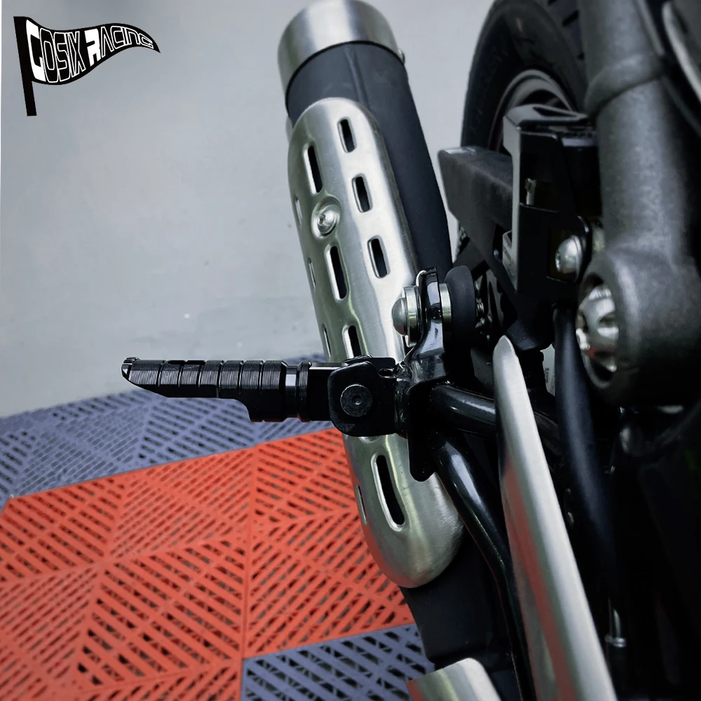 

Fit Street Triple 675 S R 2008-2016 Speed Triple 1200 RS RR 2021-2024 2022 2023 Motorcycle Passenger Rearset Rear Foot pegs