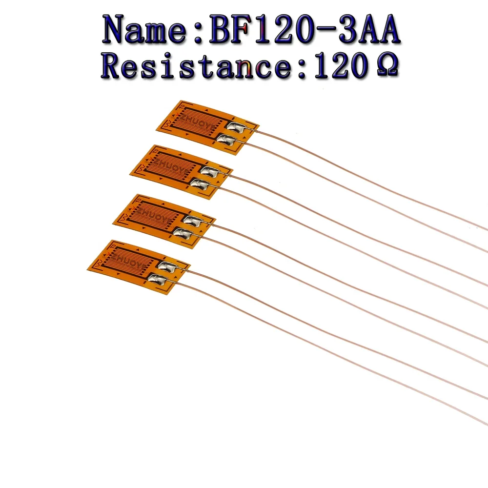 10szt Czujnik wagowy Tensometr BFBHF120-3AA rezystancja precyzyjna rezystancja 120Ω Ciśnienie ważące Tensometry