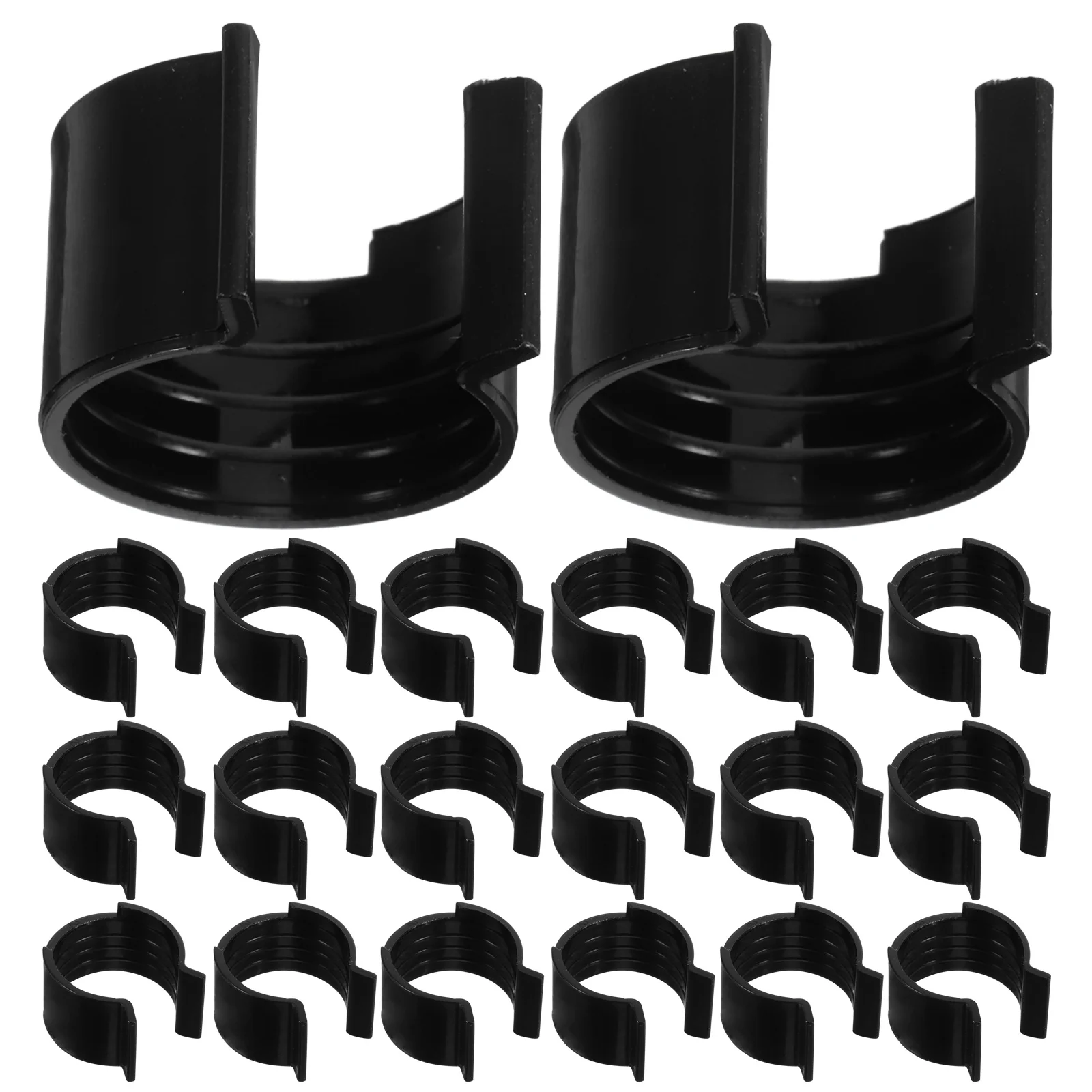 

50Pcs Plastic Pump Lock Clips Leakproof Lotion Shampoo Dispenser Bottle Buckles Travel Pump Lock Clips