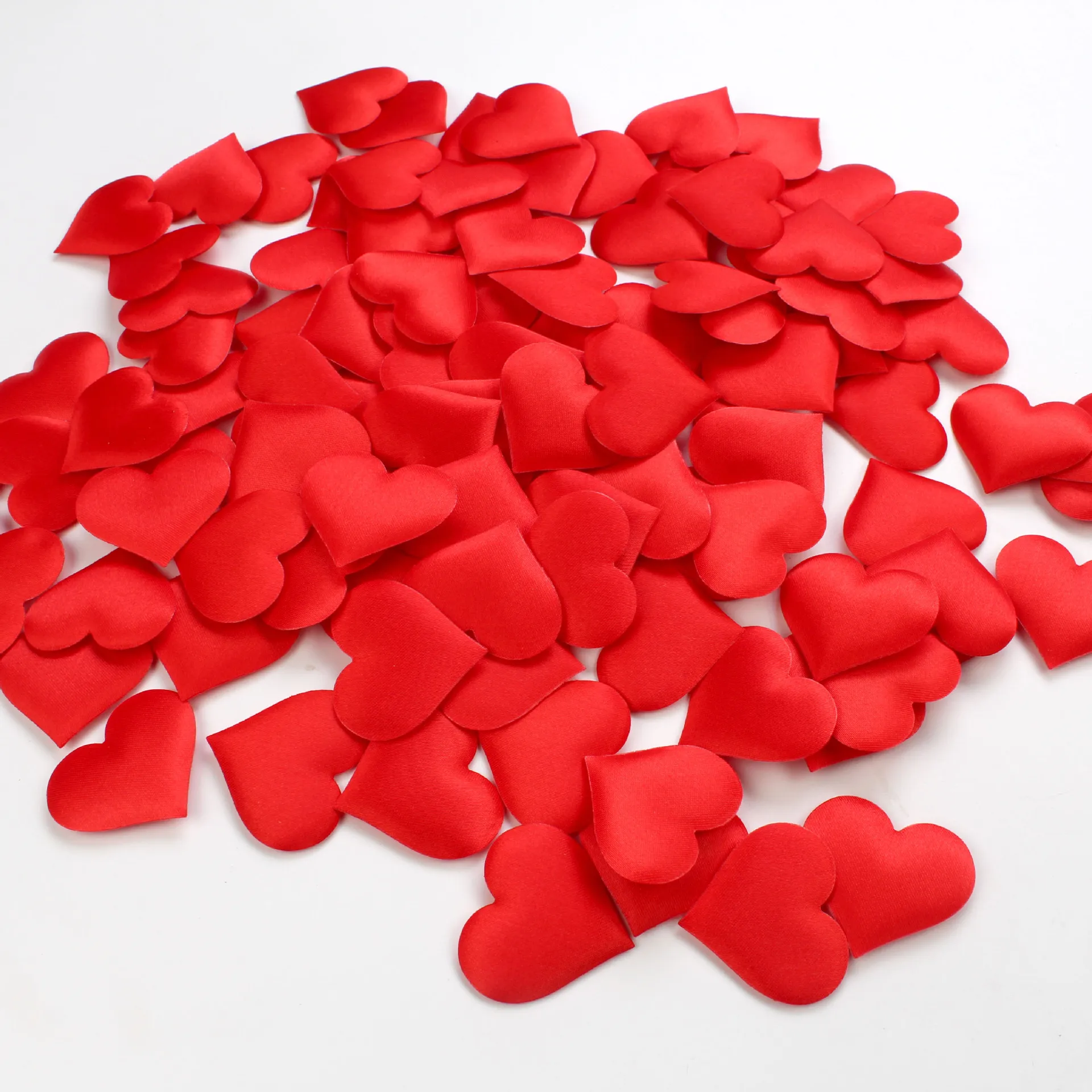 500 Stuks Liefde Hartvormige Spons Blaadje Voor Gangpad Centerpieces Tafel Confetti Diy Hart Bloemblaadjes Decor Feest Mariage Accessoires