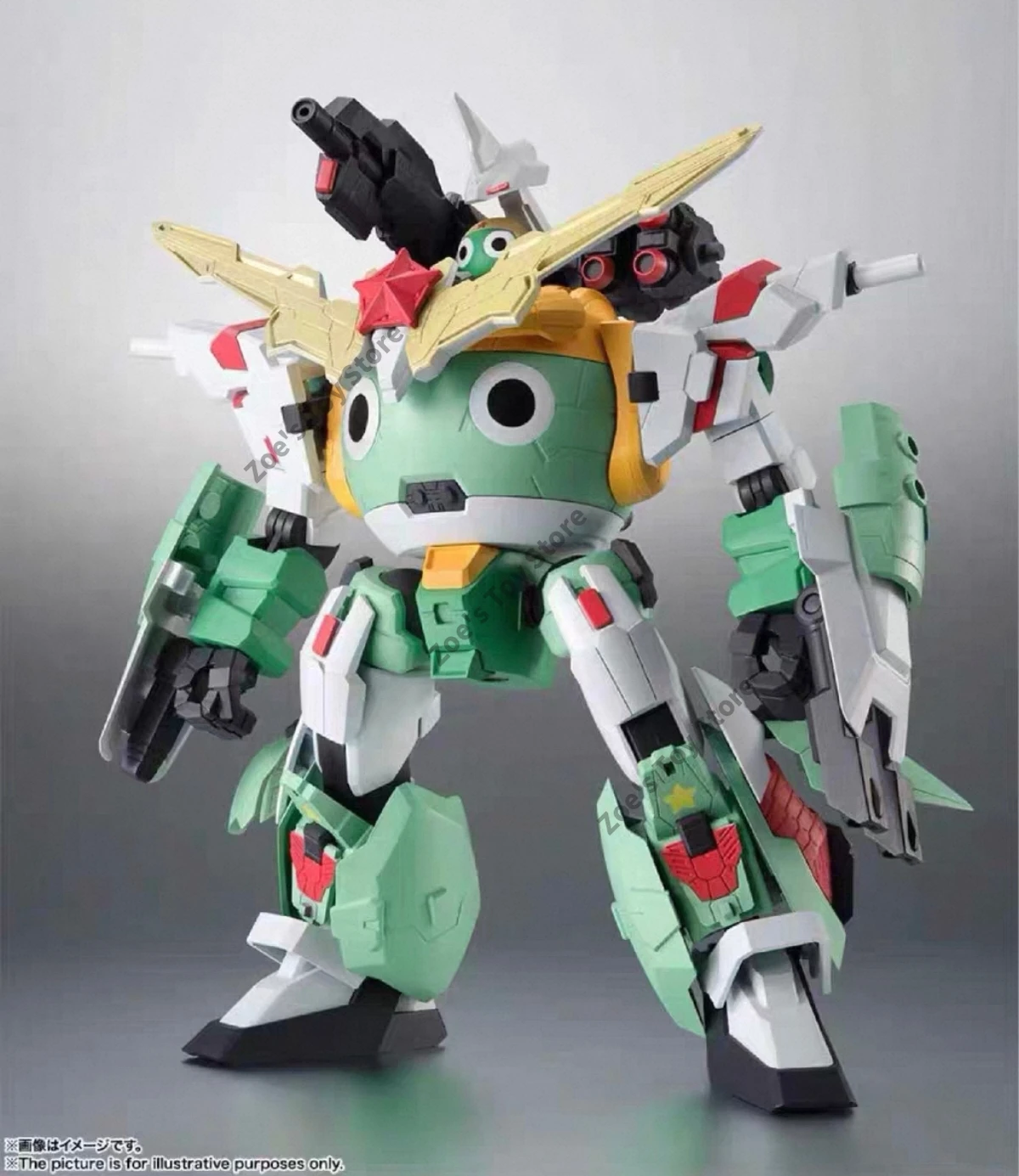 

In Stock Bandai KERORO Soul Sergeant, Captain, 001 002 003 Anime Model Mobile Doll Toy Collection Gift