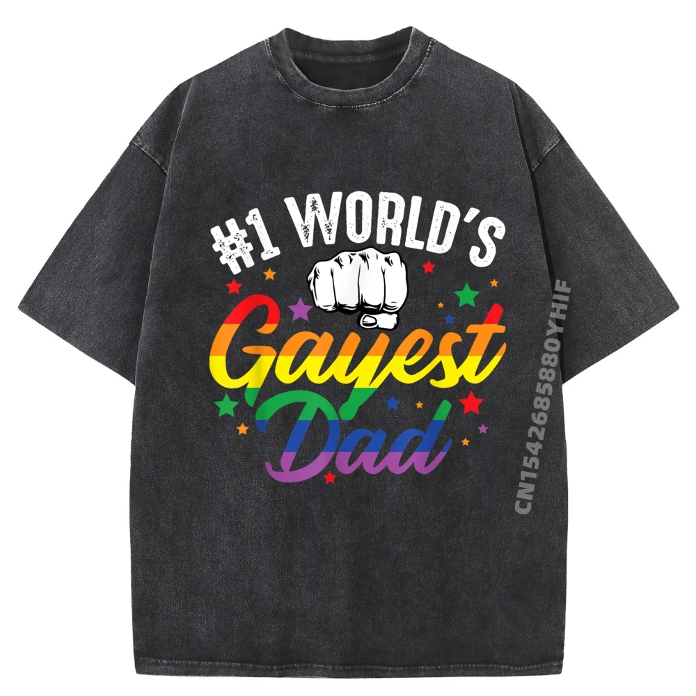 

ЛГБТ Лесбийские геи Бисексуальные транс-прайд Футболки # 1, забавные забавные футболки для геев и папы Lgbt Pride Rainbow, мужская стираная одежда