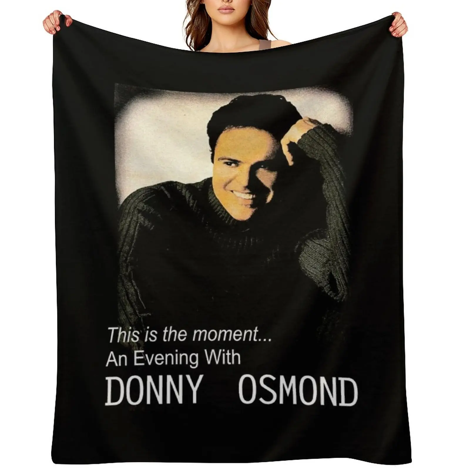 

Vintage Donny Osmond. Throw Blanket Blankets For Bed anime Decorative Throw warm for winter Blankets