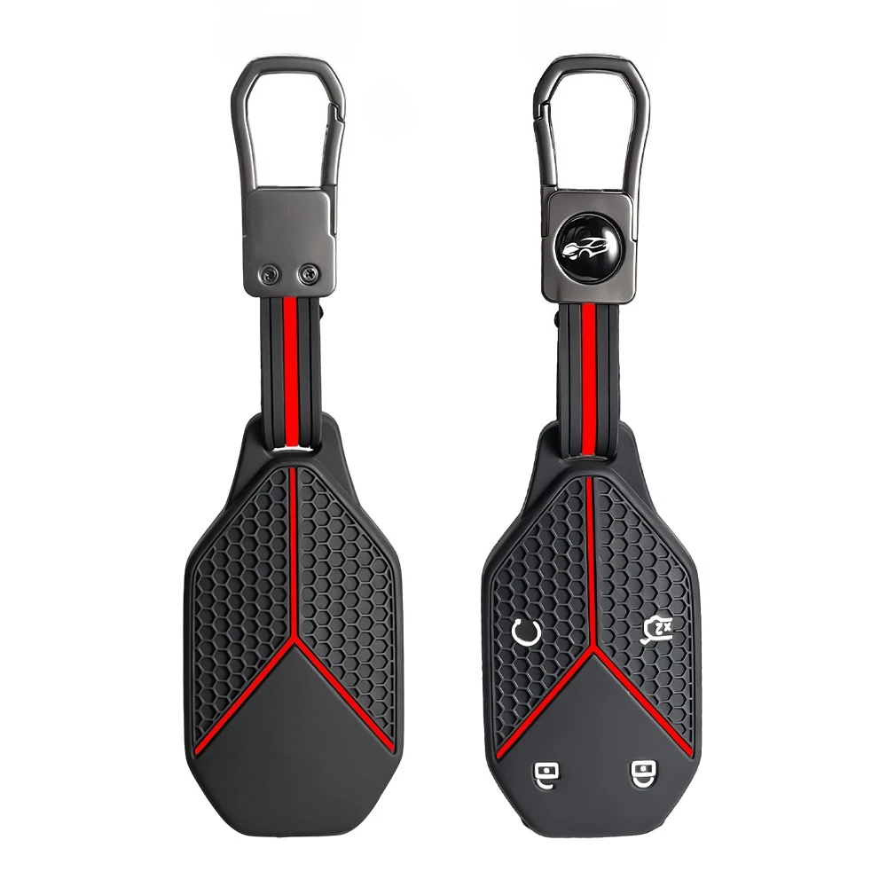 Car Key Case Bag for BYD Leopard 5 Ultra 2025 Formula Leopard 5 8 Titanium 7 Protective Cover Smart Remote Key Protection Shell