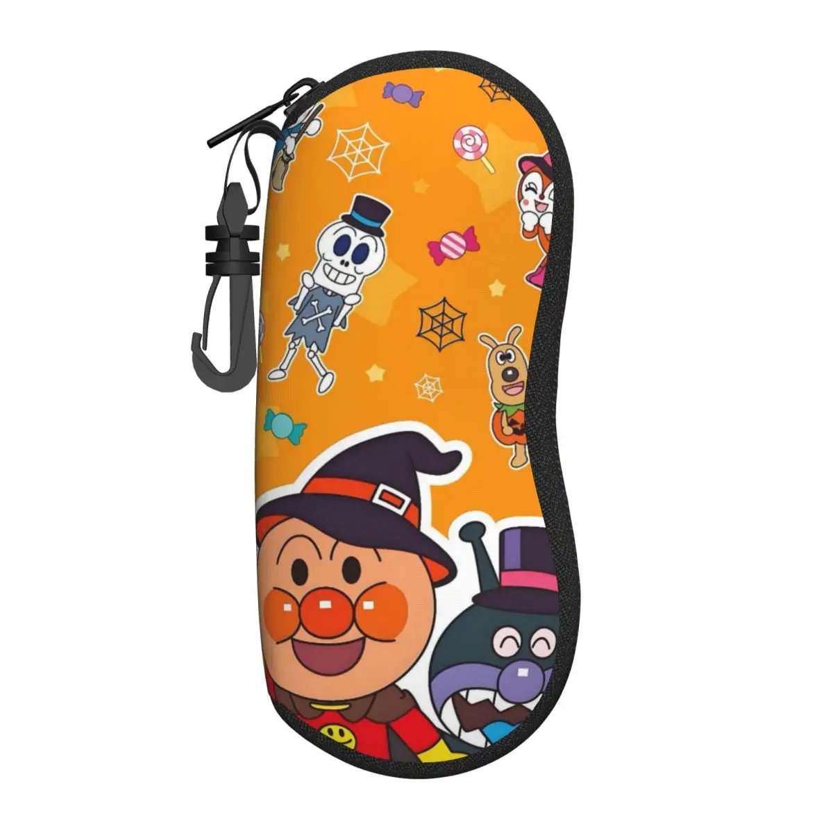 

Custom A-Anpanmanes Cartoons Comics Sunglasses Soft Case Neoprene Zipper Shell Eyeglass Case Custom Protective Box For Glasses
